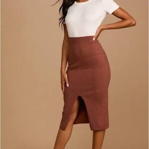 Free People Skyline Midi Skirt